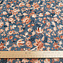 VARANASI KALAMKARI blue cotton fabric