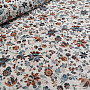 Cotton fabric VARANASI KALAMKARI white