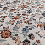 Cotton fabric VARANASI KALAMKARI white