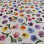 Pansy cotton fabric