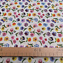 Pansy cotton fabric