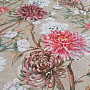 Decorative fabric PEKIN FLOWER LARGE BEIGE