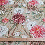 Decorative fabric PEKIN FLOWER LARGE BEIGE