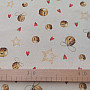 Christmas decorative fabric ROLNIČKY
