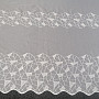 Curtain veil with embroidery V302