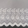 Curtain veil with embroidery 1B 13278