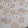 Decorative fabric Taurus-beige flowers