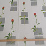 Decorative curtain Rose 1 -140x260 cm