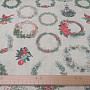 Christmas decorative fabric garland