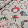 Christmas decorative fabric garland