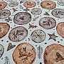 Christmas decorative fabric Peasant Christmas 1