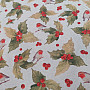 Christmas decorative fabric Hyl Cesmína