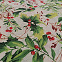 Christmas decorative fabric Holly 3