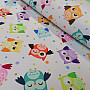 Decorative fabric 10027-01 OWLS