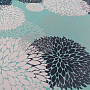 Decorative fabric BLACK OUT Astra turquoise