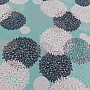 Decorative fabric BLACK OUT Astra turquoise