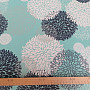 Decorative fabric BLACK OUT Astra turquoise