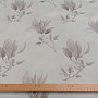 Decorative fabric BLACK OUT MAGNOLIA brown