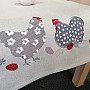 Embroidered Easter tablecloth and scarves KOHOUT and SLEPICE