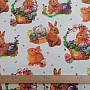 Easter tablecloths and scarves Easter bunnies II