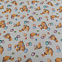 Tapestry fabric YELLOW BURNS