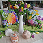 Decorative pillow-case EASTER FLOWERS