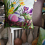 Decorative pillow-case EASTER FLOWERS