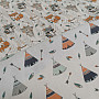 Teepee cotton fabric