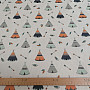 Teepee cotton fabric