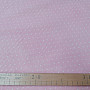 Pink polka dot cotton fabric