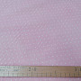 Pink polka dot cotton fabric