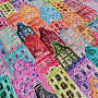 Decorative fabric houses