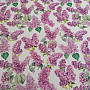 Lilac decorative fabric