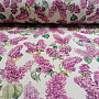 Lilac decorative fabric