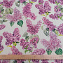 Lilac decorative fabric