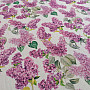 Lilac decorative fabric