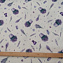 Lavender flower pots decorative fabric