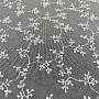 Luxury embroidered curtain TINY WHITE Twig