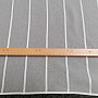 White veil curtain with stripes 265 cm