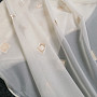 Voial cream curtain with gold embroidery II