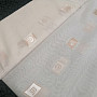 Voial cream curtain with gold embroidery II