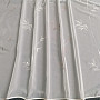 Luxury embroidered curtain GERSTER 11757 white