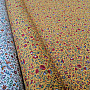 Indiene yellow cotton fabric