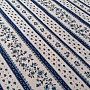 Cotton fabric MAJOLIKA blue stripe