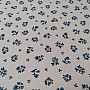 Cotton fabric MAJOLIKA blue flower