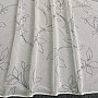 Luxury curtain Abbony 90 white with flowers