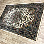 Luxury acrylic carpet RAZIA 5503 brown / white