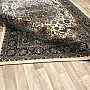 Luxury acrylic carpet RAZIA 5503 brown / white