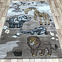 Children's piece rug African ANIMALS