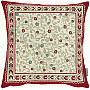 Tapestry cover for a pillow FLOWERS IN THE FRAME